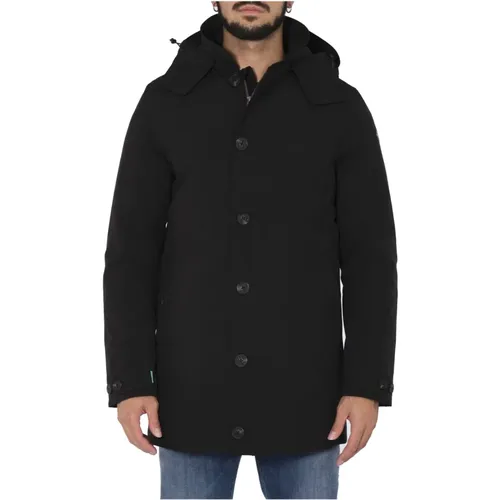 Herren werdichte Jacke mit abnehmbarer Kapuze - Save The Duck - Modalova