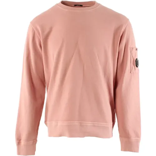 Stylish Cotton Fleece Sweater , male, Sizes: 2XL, XL - C.P. Company - Modalova