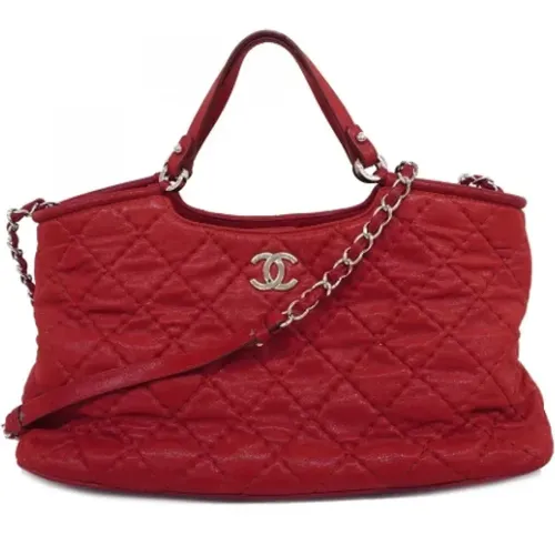 Pre-owned Leather chanel-bags , female, Sizes: ONE SIZE - Chanel Vintage - Modalova