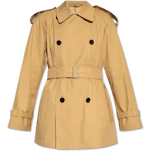 Cotton trench coat , female, Sizes: 3XS, 2XS, XS - Burberry - Modalova