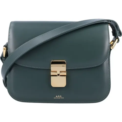 Dark Handbag Grace Small Bag , female, Sizes: ONE SIZE - A.p.c. - Modalova