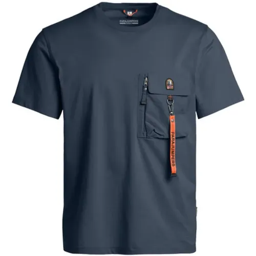 Stylisches Mojave T-Shirt für modebewusste Männer , Herren, Größe: L - Parajumpers - Modalova