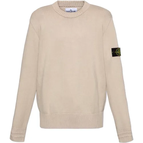 Pullover mit Logo , Herren, Größe: L - Stone Island - Modalova