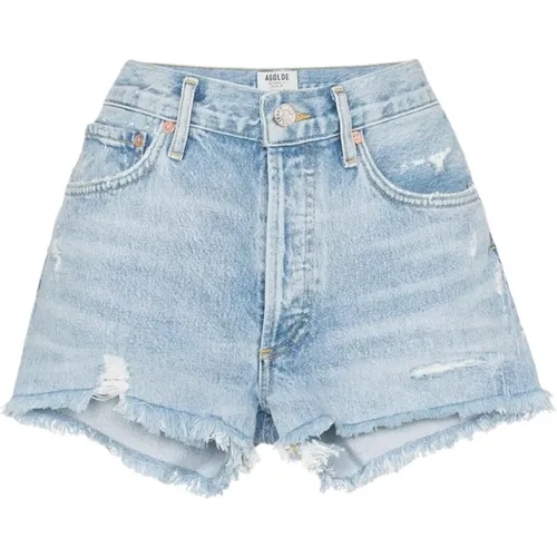 Denim Shorts Agolde - Agolde - Modalova