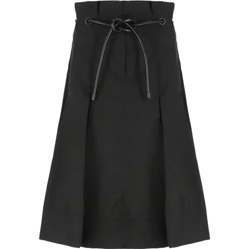 Cotton Skirt with Front Zip , female, Sizes: 3XS - 3.1 phillip lim - Modalova