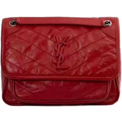 Pre-owned Leder schultertasche - Yves Saint Laurent Vintage - Modalova