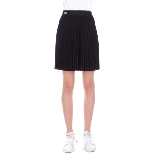 Elastic Waist Skirt , female, Sizes: S, M - Lacoste - Modalova