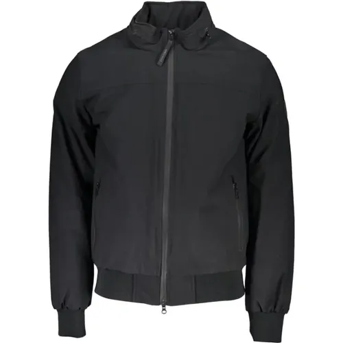 Eco-Friendly Men's Jacket with Detachable Hood , male, Sizes: XL, L, 2XL - North Sails - Modalova