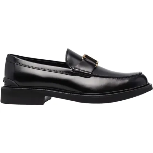 Leather Loafers , male, Sizes: 10 UK - TOD'S - Modalova