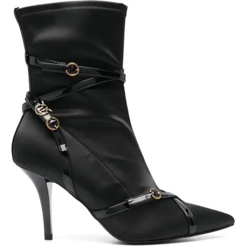 Heeled Boots with Love Birds , female, Sizes: 6 UK, 7 UK - pinko - Modalova