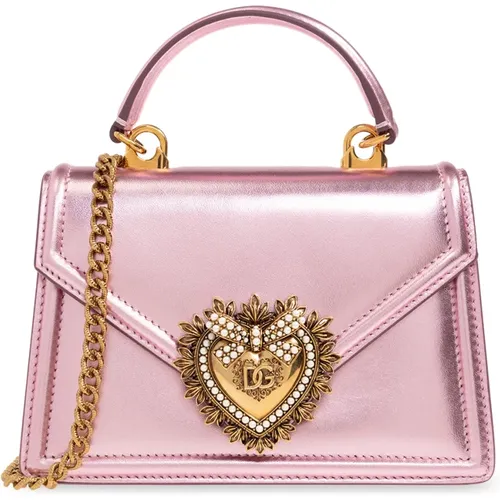 Devotion Small shoulder bag , female, Sizes: ONE SIZE - Dolce & Gabbana - Modalova