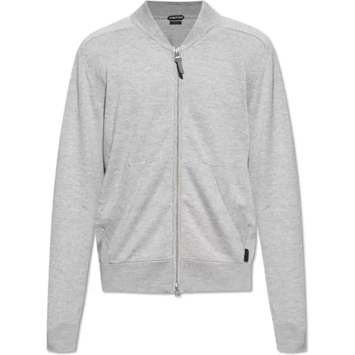 Zip-Up Cardigan Tom Ford - Tom Ford - Modalova