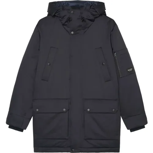 Gefütterte Kapuzen-Puffer-Parka mit REPREVE®-Polsterung , Herren, Größe: 2XL - Marc O'Polo - Modalova