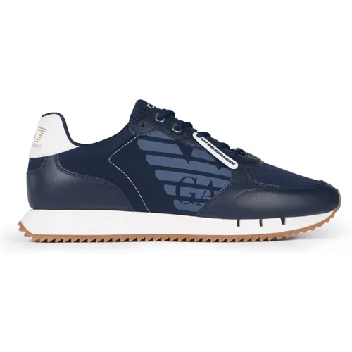 Stylische Herren Sportschuhe , Herren, Größe: 42 2/3 EU - Emporio Armani EA7 - Modalova