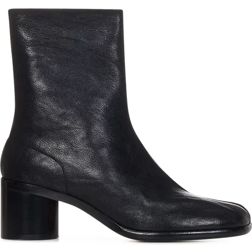 Heeled Boots with Tabi Split-Toe Design , male, Sizes: 9 UK - Maison Margiela - Modalova