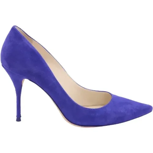 Pre-owned Suede heels , female, Sizes: 4 UK - Sophia Webster Pre-owned - Modalova