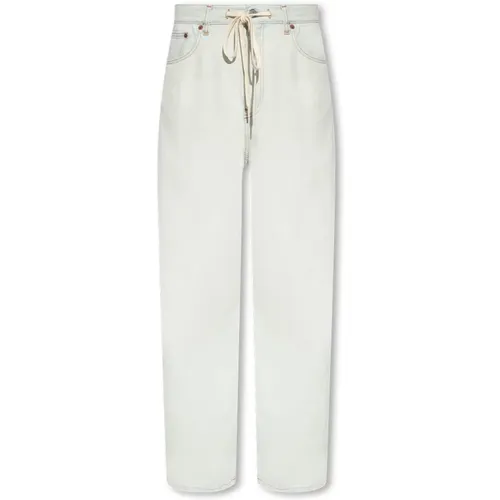 Jeans mit weiten Beinen , Damen, Größe: W26 - MM6 Maison Margiela - Modalova