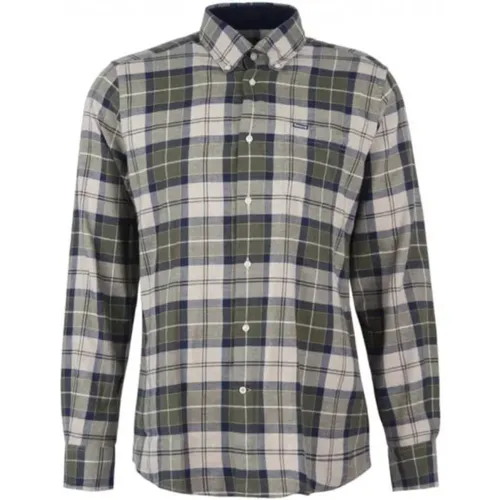 Checkered Men's Shirt Fortrose , male, Sizes: 2XL - Barbour - Modalova