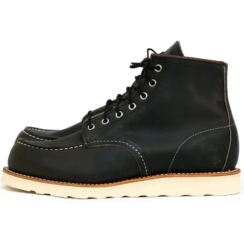 Classic Leather Red Wing , male, Sizes: 7 1/2 UK - Red Wing Shoes - Modalova