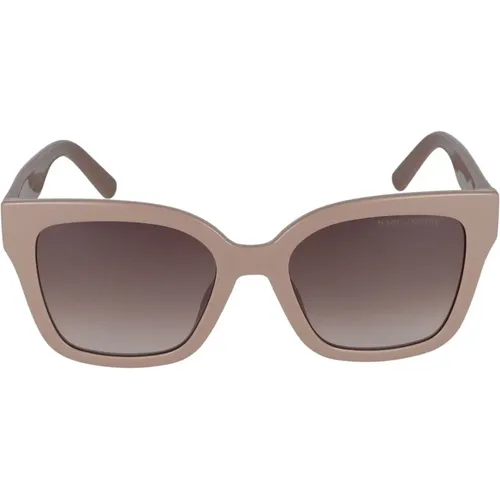 Stylische Sonnenbrille Marc 658/S,Stylische Sonnenbrille Modell 658/S,/ Shaded Sunglasses,Havana/Light Blue Shaded Sunglasses - Marc Jacobs - Modalova