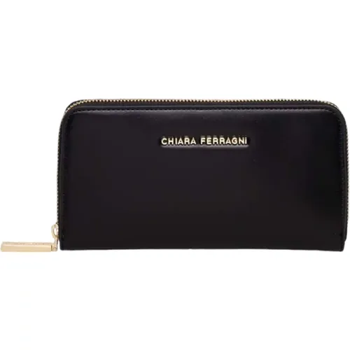 Zip Wallet , female, Sizes: ONE SIZE - Chiara Ferragni Collection - Modalova