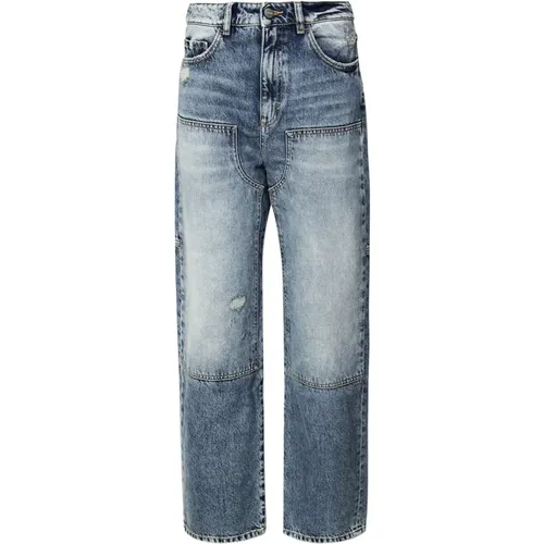 Cotton Denim Jeans with Faded Effect , female, Sizes: W26, W27 - Icon Denim - Modalova