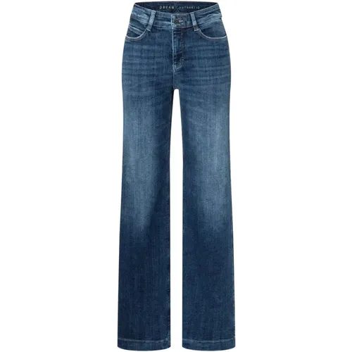 Weite Jeans Wash , Damen, Größe: L - MAC - Modalova