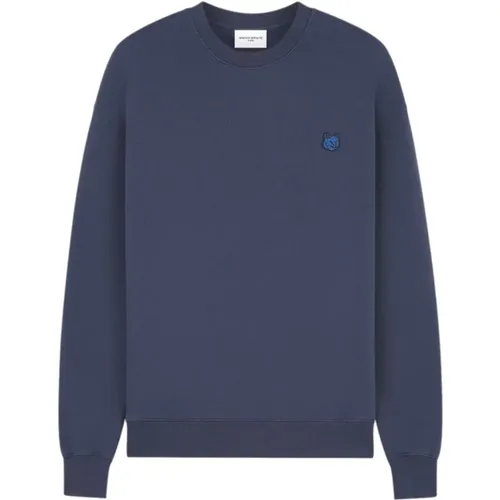 Stylischer Sweatshirt für Modischen Look , Herren, Größe: M - Maison Kitsuné - Modalova