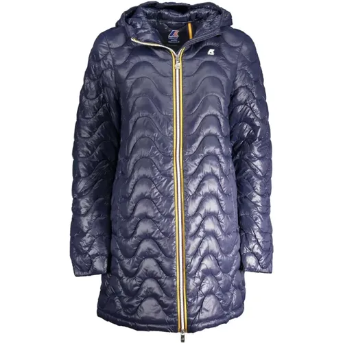 Hooded Eco Jacket with Zipper , female, Sizes: XS - K-way - Modalova