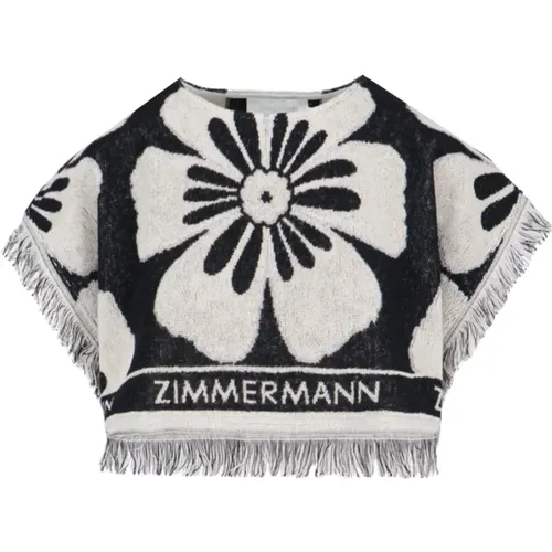 Crop Top , female, Sizes: M, 2XS, S - Zimmermann - Modalova