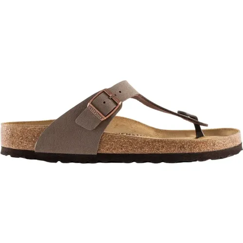 Gizeh Birko-Flor Sandalen , Damen, Größe: 41 EU - Birkenstock - Modalova