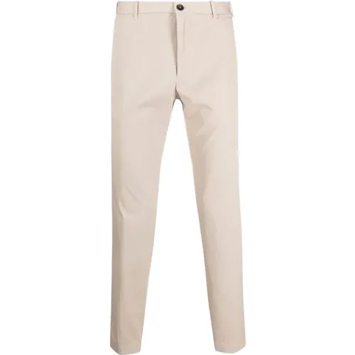 Slim Fit Cotton Trousers , male, Sizes: 2XL - Incotex - Modalova