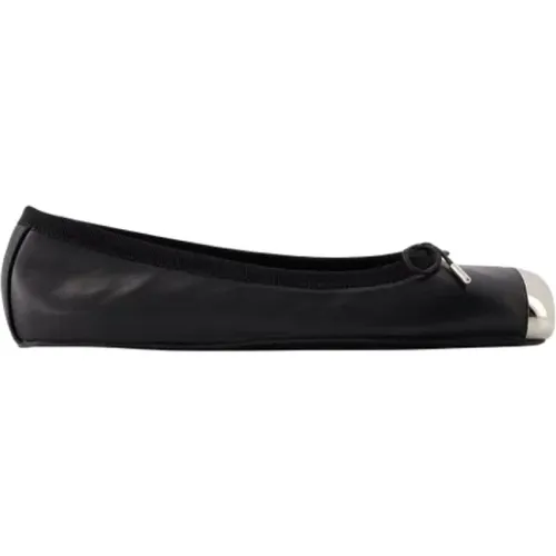 Leather flats , female, Sizes: 5 UK, 2 UK, 3 UK, 6 UK, 4 UK - alexander mcqueen - Modalova