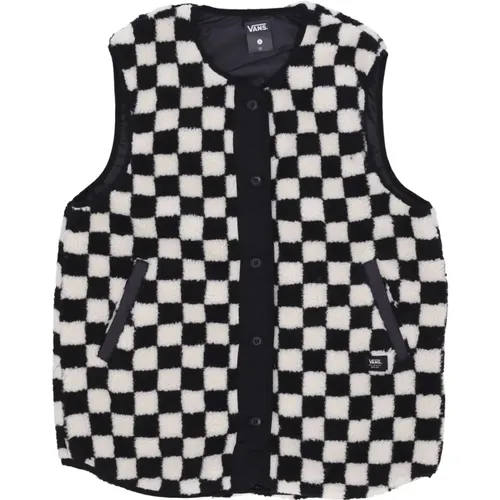 Reversible Checkerboard Vest , female, Sizes: S, XS, M, L - Vans - Modalova