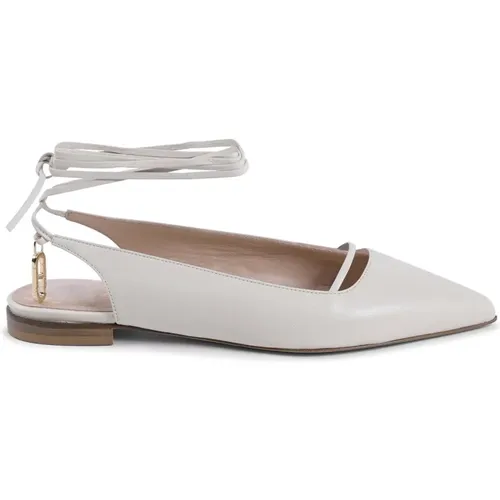 Italienisches Leder Slingback Niedriger Absatz - Dee Ocleppo - Modalova