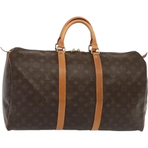 Pre-owned Canvas travel-bags , female, Sizes: ONE SIZE - Louis Vuitton Vintage - Modalova