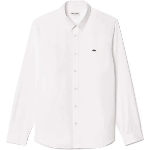 Elegantes Baumwollhemd , Herren, Größe: 2XL - Lacoste - Modalova