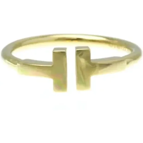 Pre-owned Gold rings , female, Sizes: ONE SIZE - Tiffany & Co. Pre-owned - Modalova