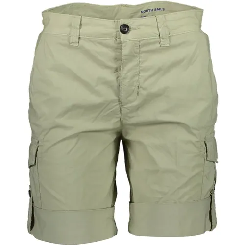 Bermuda Shorts with Contrast Details , male, Sizes: W44, W38, W42, W40 - North Sails - Modalova