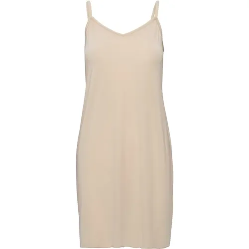 Verstellbares Träger Nude Kleid , Damen, Größe: S - Saint Tropez - Modalova