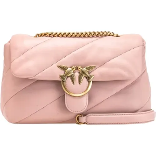 Love Bag Puff Mini mit gestepptem Design - pinko - Modalova