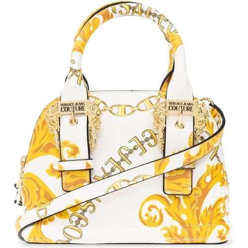 Printed shoulder bag , female, Sizes: ONE SIZE - Versace Jeans Couture - Modalova