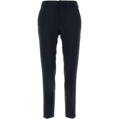 Midnight Slim-Fit Wool Pants , Damen, Größe: L - PT Torino - Modalova