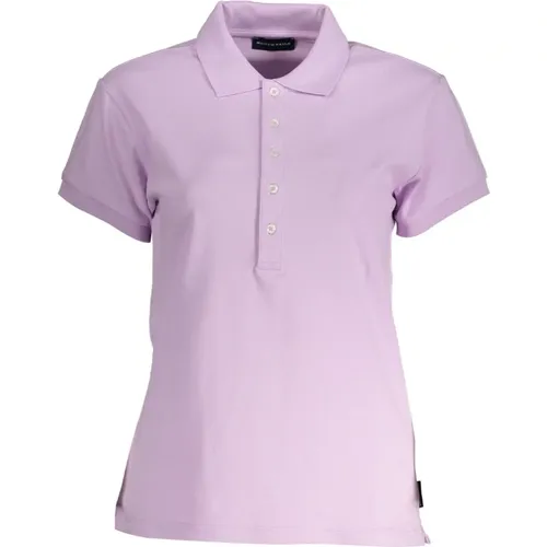 Polo T-Shirt aus Bio-Baumwolle mit Logo , Herren, Größe: M - North Sails - Modalova