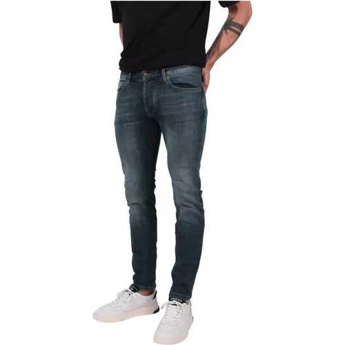 Stylische Slim-Fit Denim Jeans , Herren, Größe: W36 L34 - drykorn - Modalova