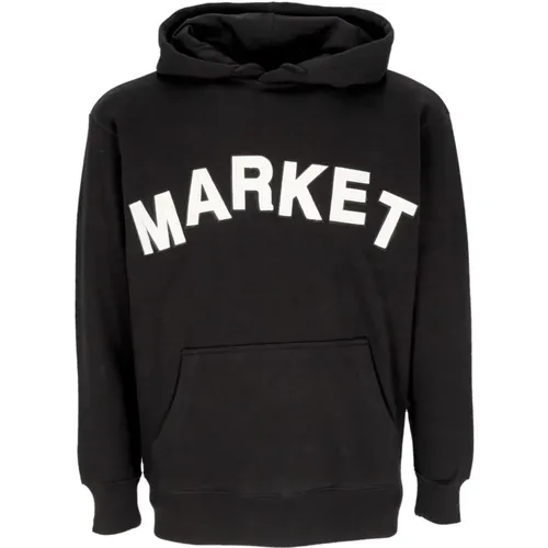 Schwarzer Community Garden Hoodie , Herren, Größe: M - MARKET - Modalova