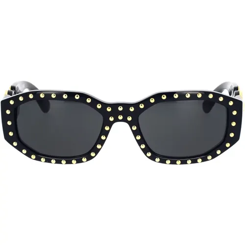 Biggie Sonnenbrille mitieten , unisex, Größe: 53 MM - Versace - Modalova