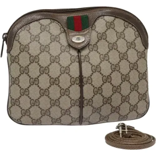 Pre-owned Canvas shoulder-bags , female, Sizes: ONE SIZE - Gucci Vintage - Modalova