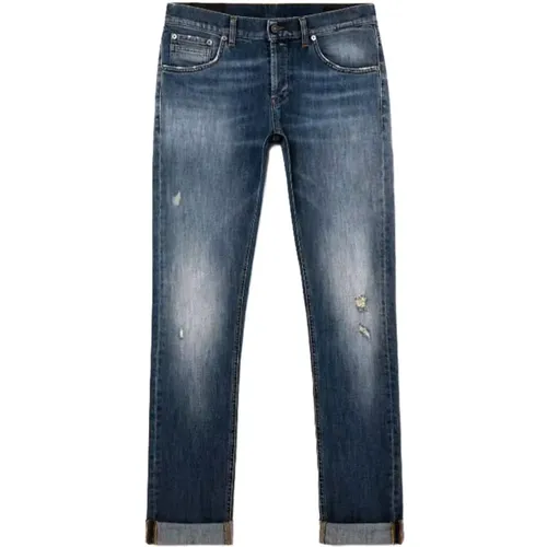 Slim-Fit Ritchie Jeans , male, Sizes: W29 - Dondup - Modalova
