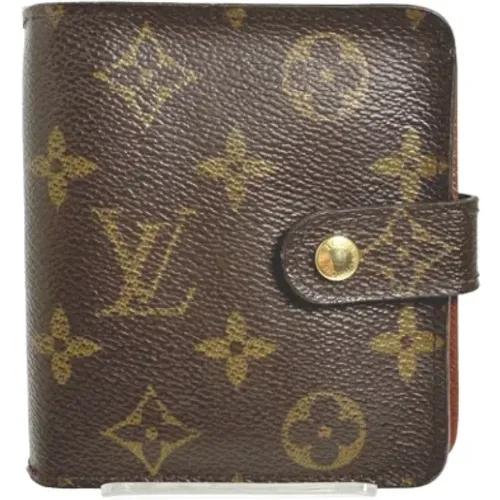 Pre-owned Canvas wallets , female, Sizes: ONE SIZE - Louis Vuitton Vintage - Modalova